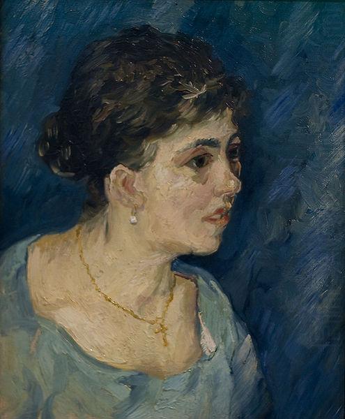 Kop van een vrouw,, Vincent Van Gogh